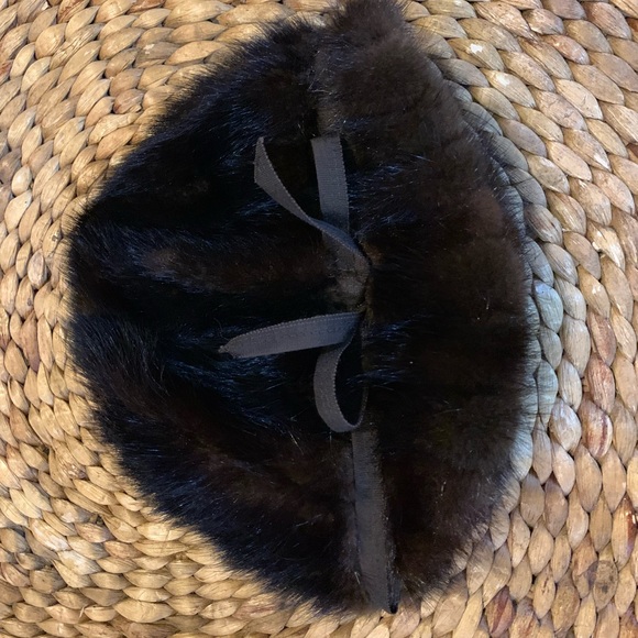 Vintage Bamburger’s Brown Mink Hat - Picture 2 of 8